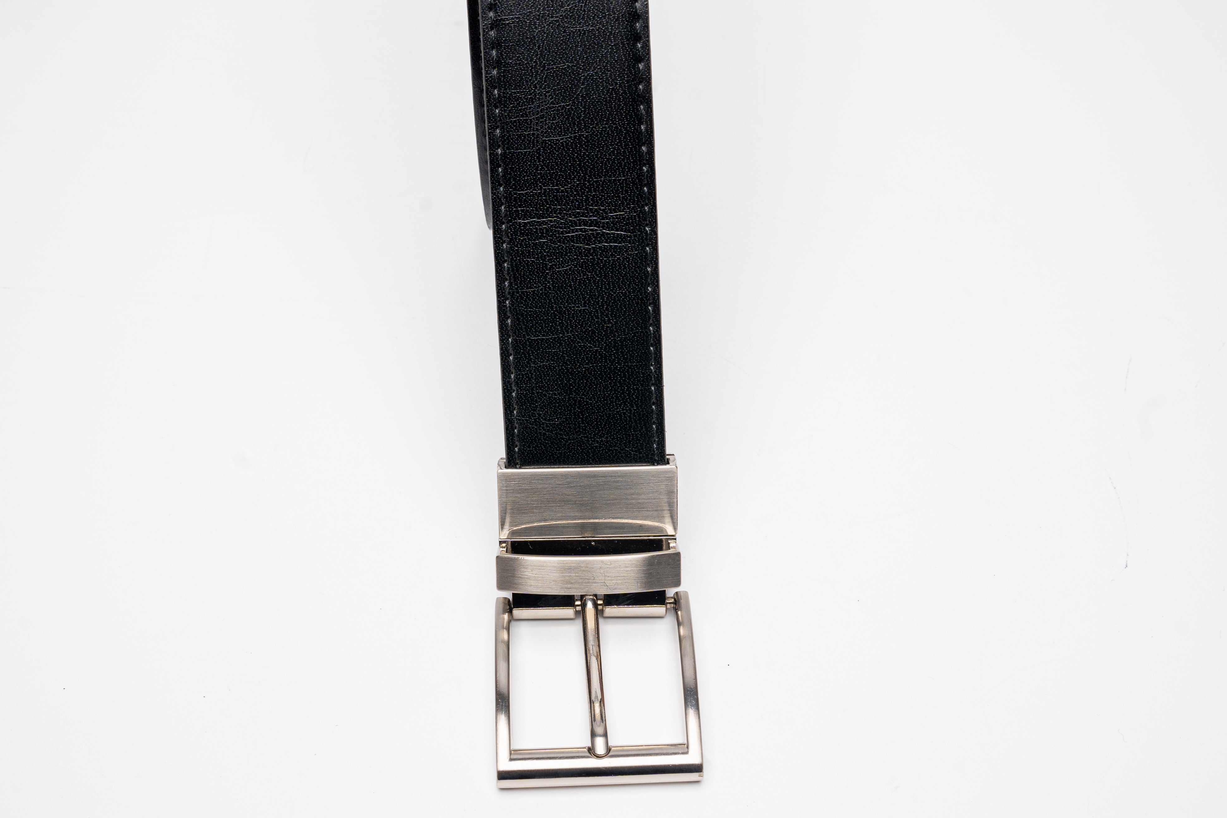 Reversible Genuine Leather Belt – Black & Brown